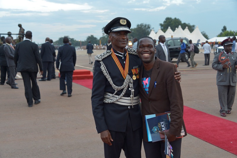 IGP Gen Kale Kaihura with Kivumbi Earnest Benjamin2