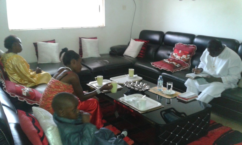 Kivumbi Eanest Benjamin wih Prophet Felix Omondi at Ps Imleda Numutebi Liberty Worship Centre (20)