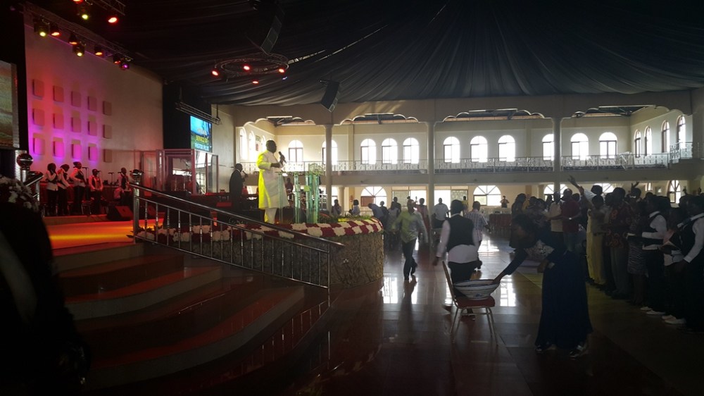 Kivumbi Eanest Benjamin wih Prophet Felix Omondi at Ps Imleda Numutebi Liberty Worship Centre (42)