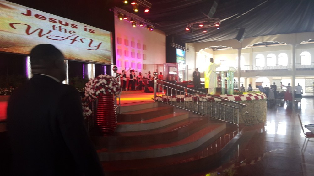 Kivumbi Eanest Benjamin wih Prophet Felix Omondi at Ps Imleda Numutebi Liberty Worship Centre (46)