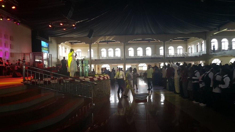 Kivumbi Eanest Benjamin wih Prophet Felix Omondi at Ps Imleda Numutebi Liberty Worship Centre (47)