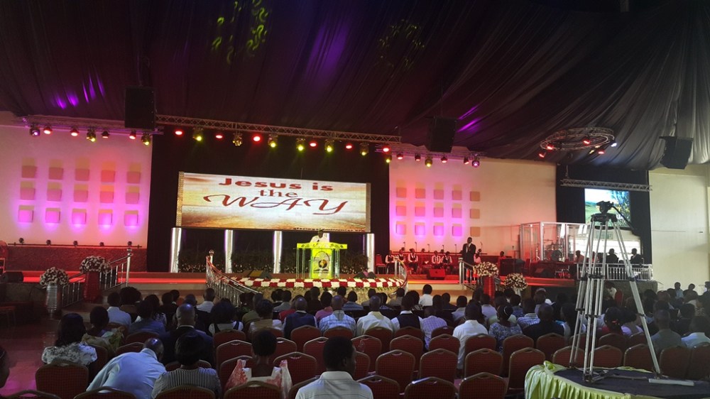 Kivumbi Eanest Benjamin wih Prophet Felix Omondi at Ps Imleda Numutebi Liberty Worship Centre (57)