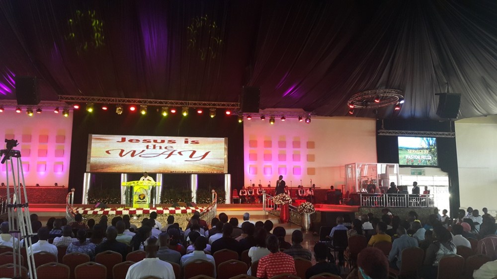 Kivumbi Eanest Benjamin wih Prophet Felix Omondi at Ps Imleda Numutebi Liberty Worship Centre (58)