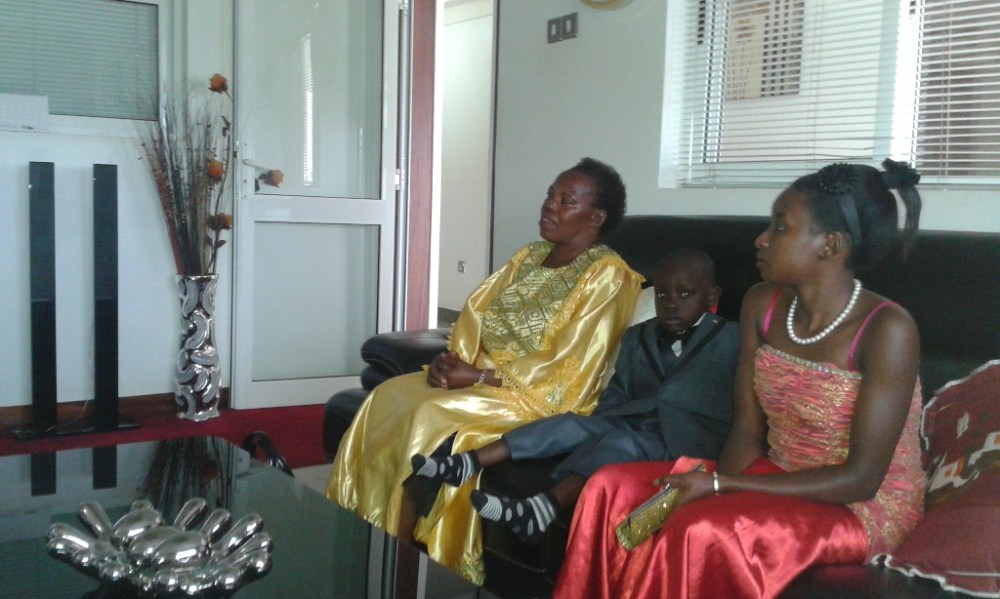 Kivumbi Eanest Benjamin wih Prophet Felix Omondi at Ps Imleda Numutebi Liberty Worship Centre (6)