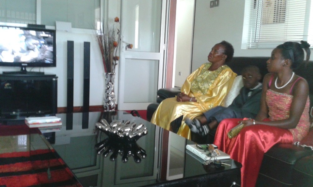 Kivumbi Eanest Benjamin wih Prophet Felix Omondi at Ps Imleda Numutebi Liberty Worship Centre (7)