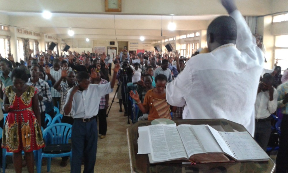 Prophet Felix Omondi at City Lunch Hour Fellowship of Bishop David Kiganda with Kivumbi Earnest Benjamin (10)