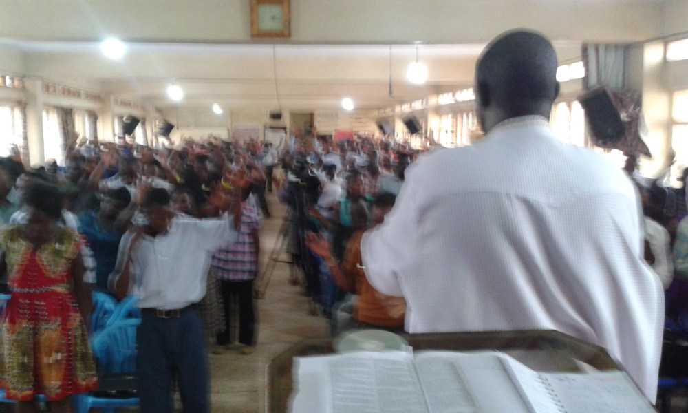 Prophet Felix Omondi at City Lunch Hour Fellowship of Bishop David Kiganda with Kivumbi Earnest Benjamin (11)