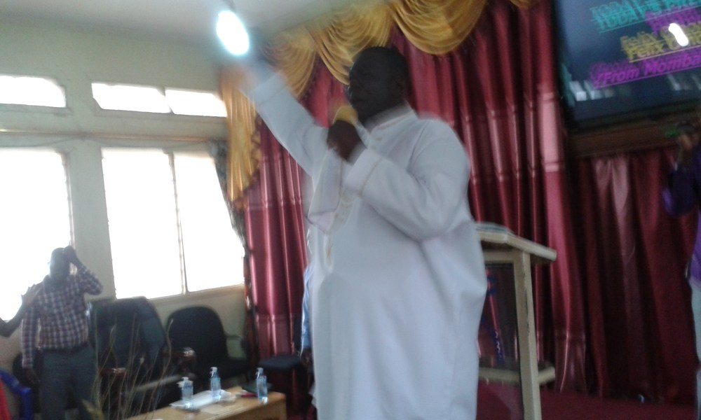 Prophet Felix Omondi at City Lunch Hour Fellowship of Bishop David Kiganda with Kivumbi Earnest Benjamin (15)