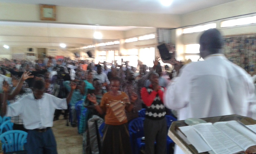 Prophet Felix Omondi at City Lunch Hour Fellowship of Bishop David Kiganda with Kivumbi Earnest Benjamin (32)