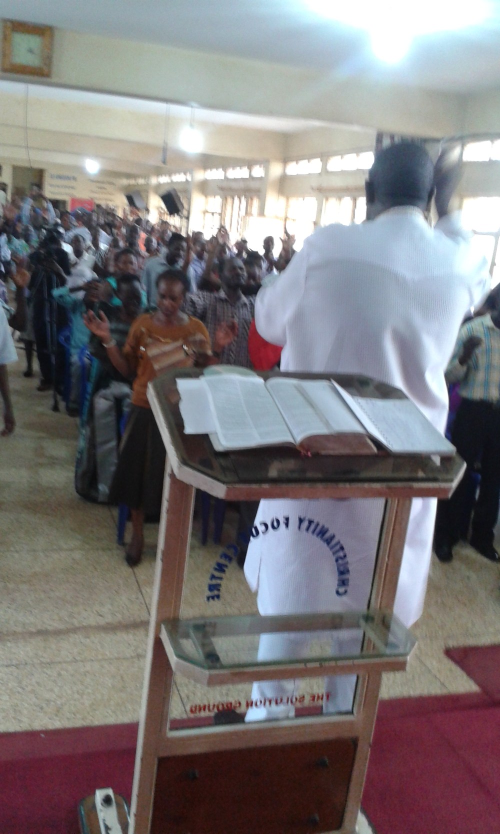 Prophet Felix Omondi at City Lunch Hour Fellowship of Bishop David Kiganda with Kivumbi Earnest Benjamin (36)