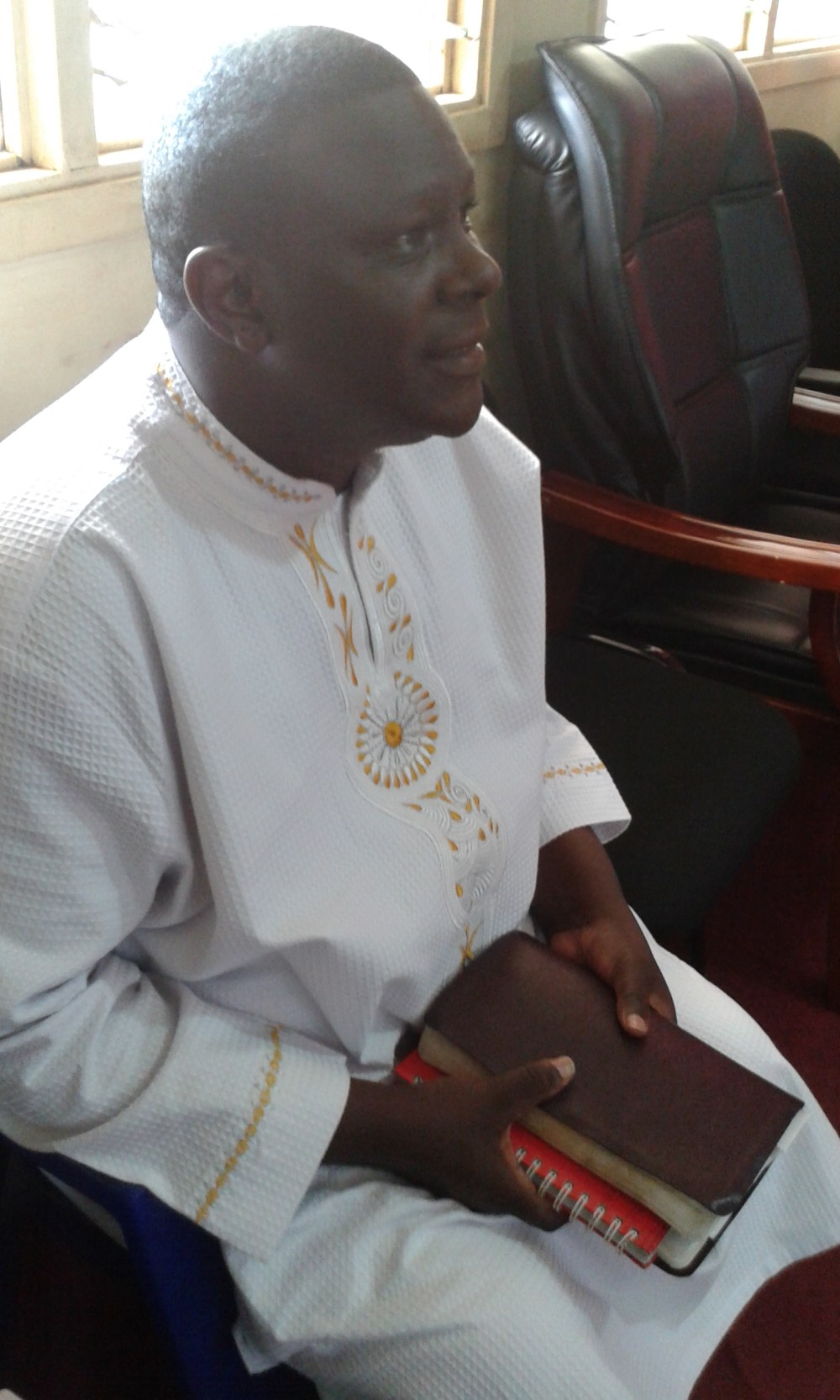 Prophet Felix Omondi at City Lunch Hour Fellowship of Bishop David Kiganda with Kivumbi Earnest Benjamin (8)