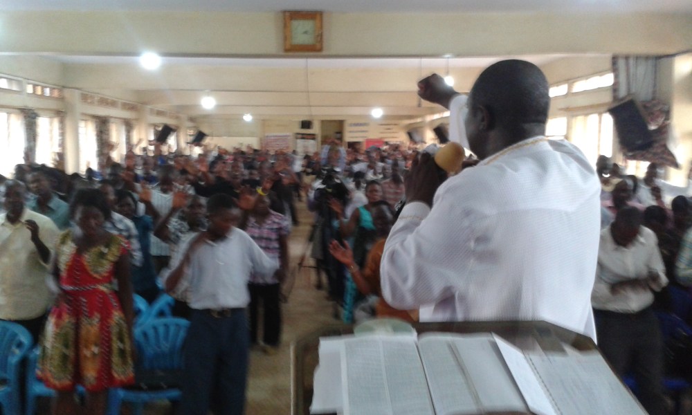 Prophet Felix Omondi at City Lunch Hour Fellowship of Bishop David Kiganda with Kivumbi Earnest Benjamin (9)