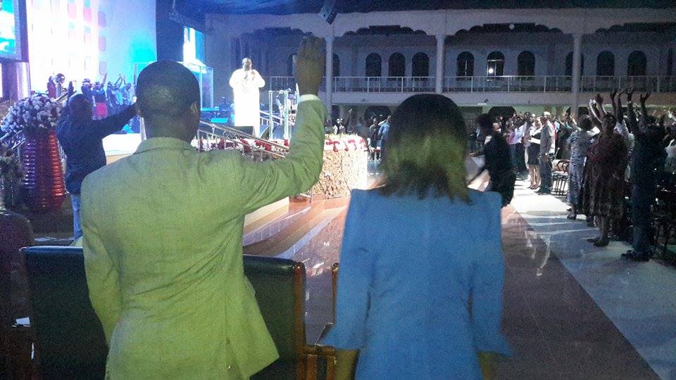 Prophet Felix Omondi & Hon Kivumbi Earnest Benjamin at Liberty Worship Centre of Ps Imelda Namutebi Kula46
