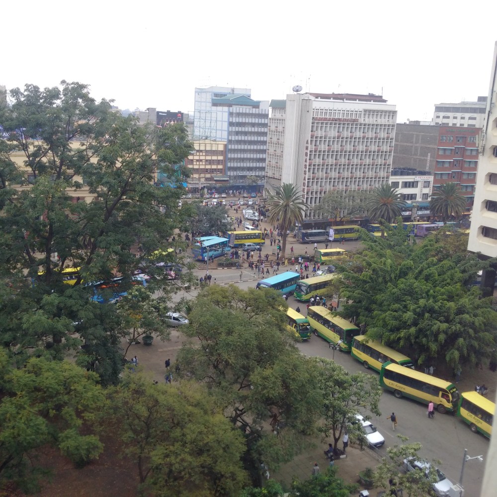 Nairobi City from Hilton Hotel