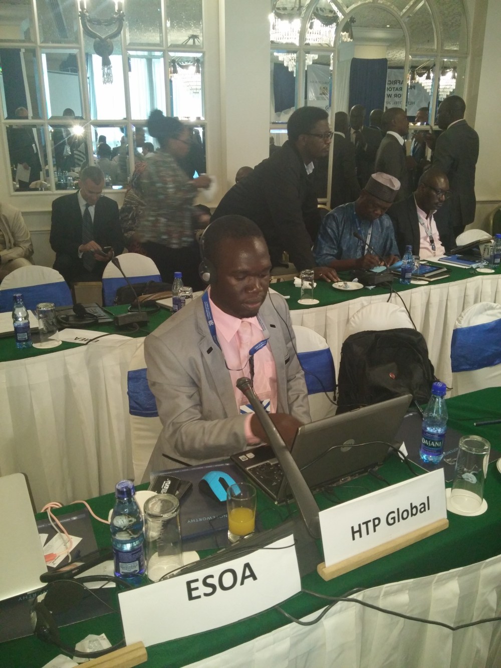 Kivumbi Attending Summit in Nairobi representing Heal The Planet Global Organisation-HTP