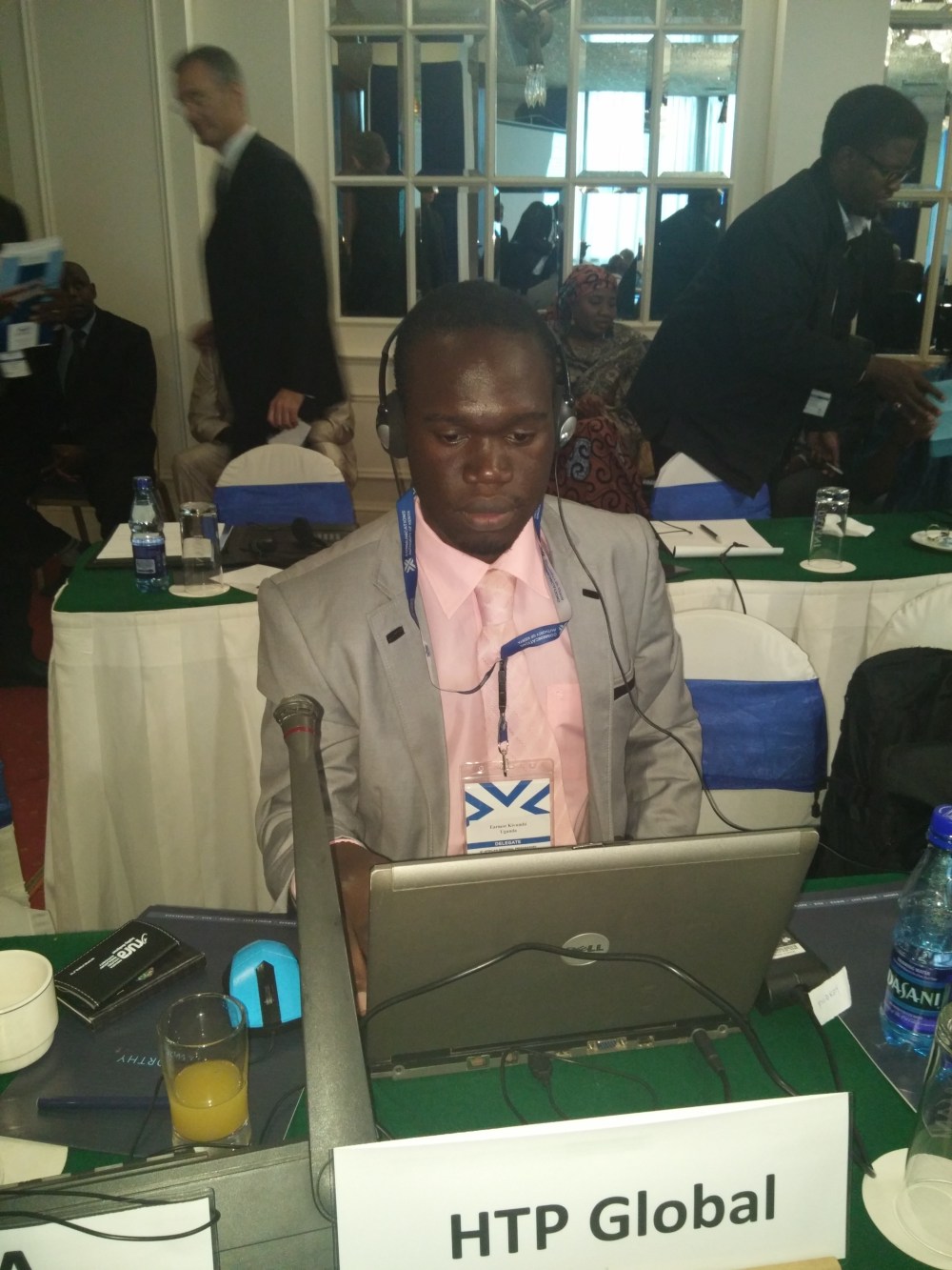 Kivumbi Delegate at the 4th African Regional Preparatory Summit for WRC-15