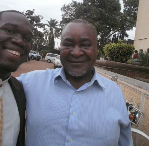 Hon Kivumbi Earnest Benjamin n EX VP Prof Gilbert Balibaseka Bukenya