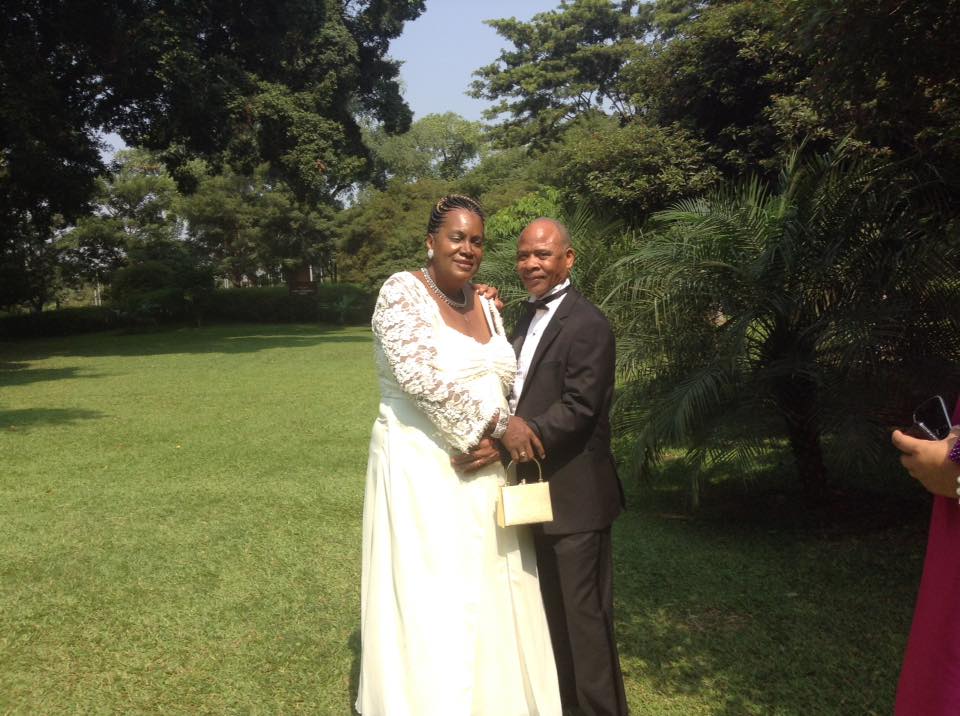 Joan & William Ross at Serena Hotel Gardens Kampala