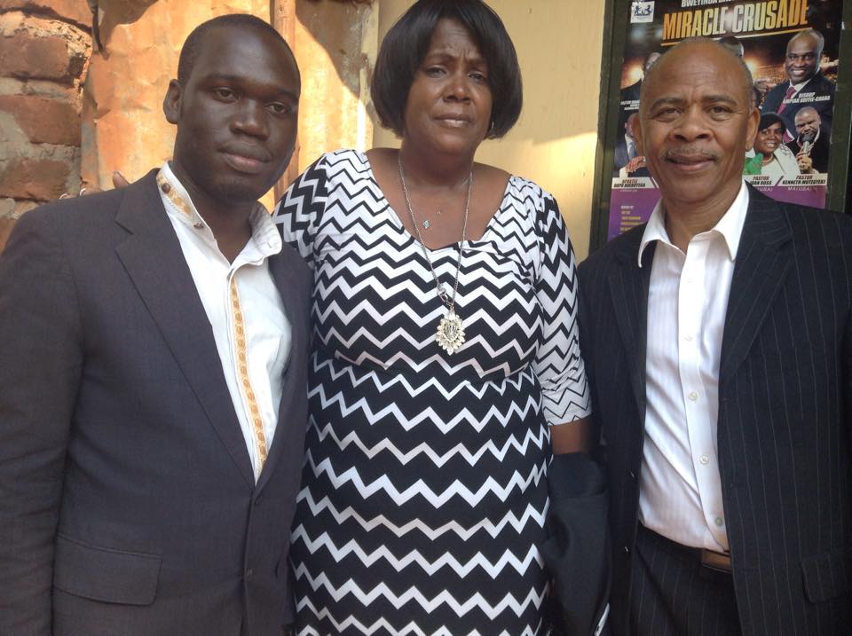 Hon Kivumbi Earnest Benjamin, American Couple Joan & William Ross