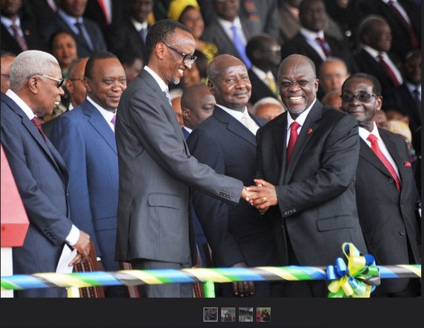 AfricanHeads of State at TZ President Swearing in