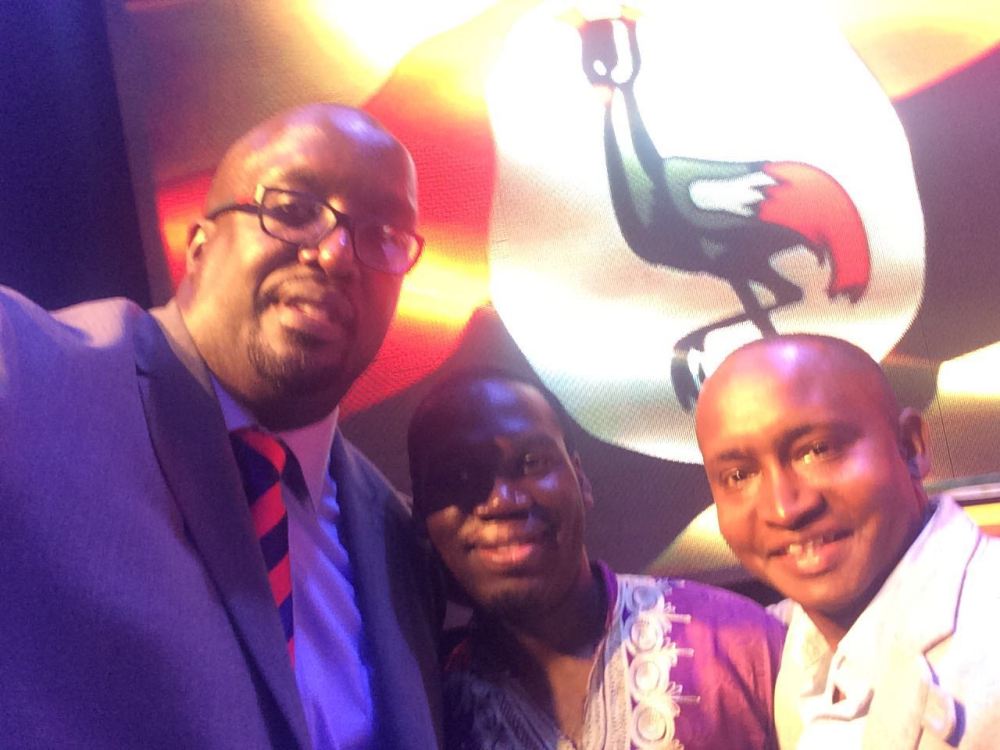 BCC's Allan Kasujja &amp; Kivumbi Earnest Benjamin at the Uganda Presidential Debate 2016