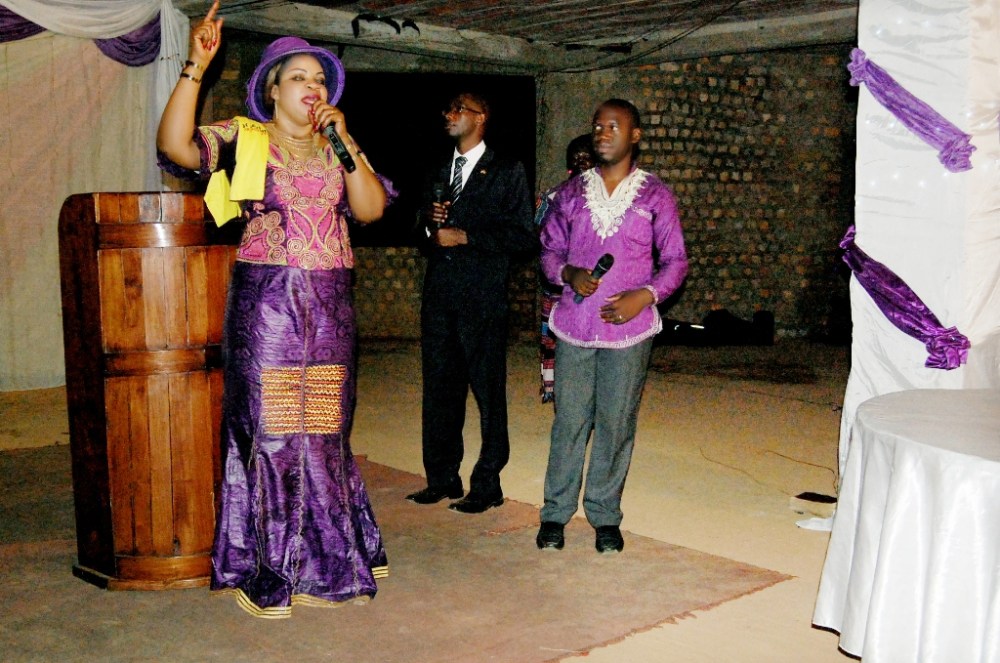 Kivumbi Earnest Benjamin & Pastor Irene Manjeri-Woman of Class Night10