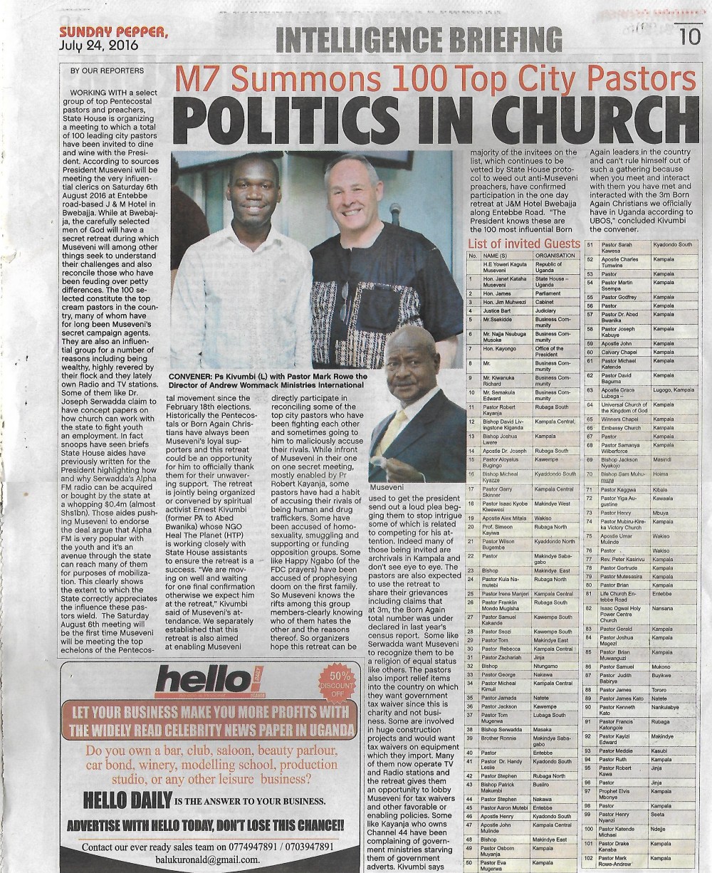 Kivumbi HTP Pastors Retreat in Redpepper (2)