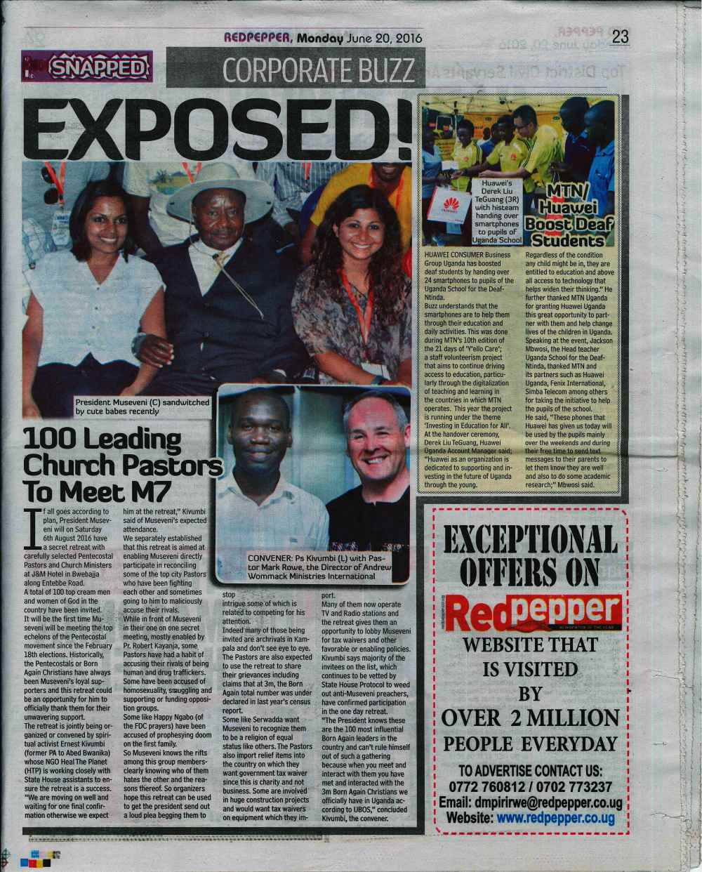 Kivumbi in The Red Pepper