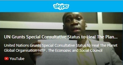 United Nations Grunts Special Consultative Status to Heal The Planet Global Organisation - Copy