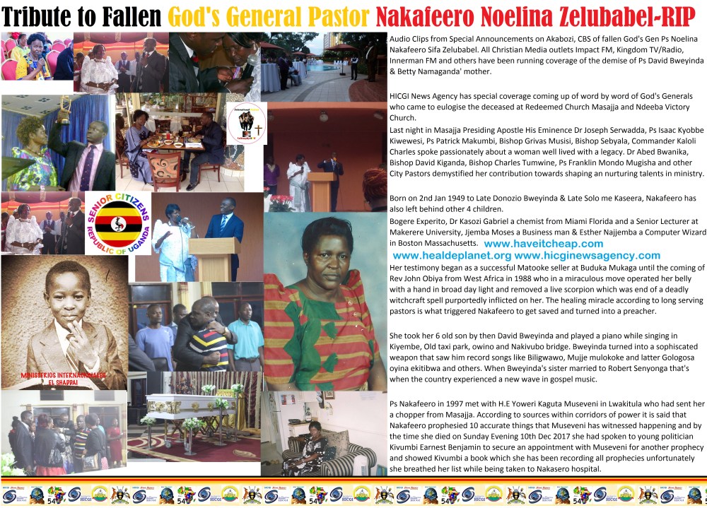 Trinute to Pastor Nakafeero Zelubabel Noelina