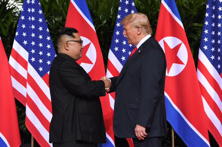 trump and kim