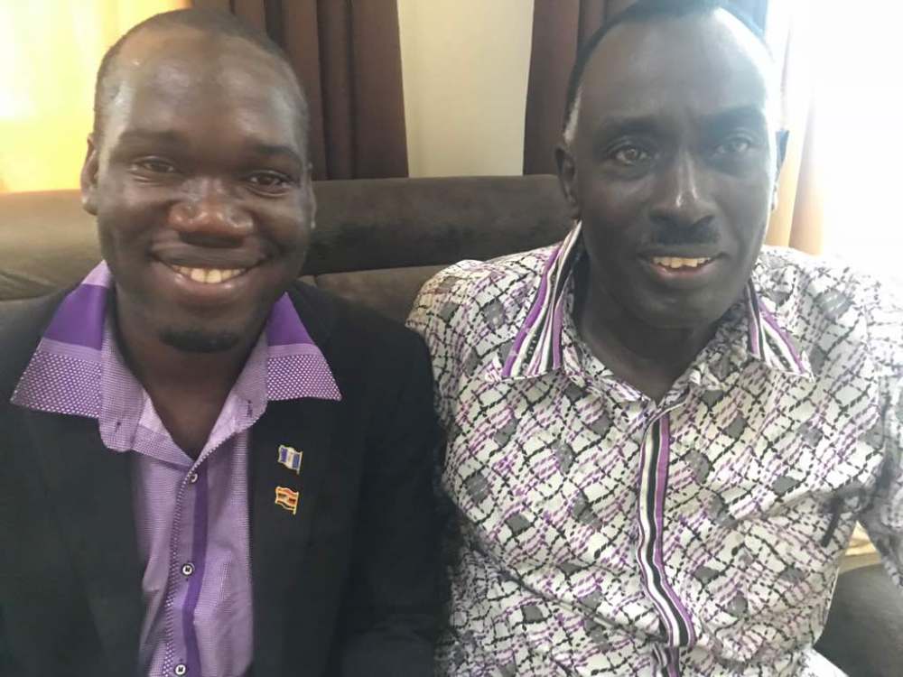 Gen Benon Bilalo with Kivumbi Earnest