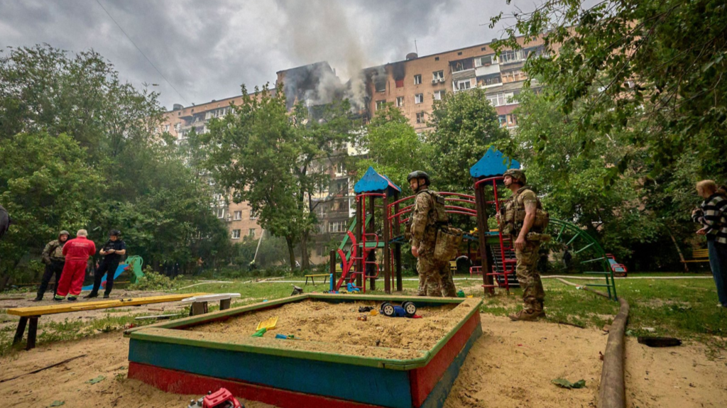 Three killed in Massive Russian Drone Strike kharkiv – HICGI News Agency